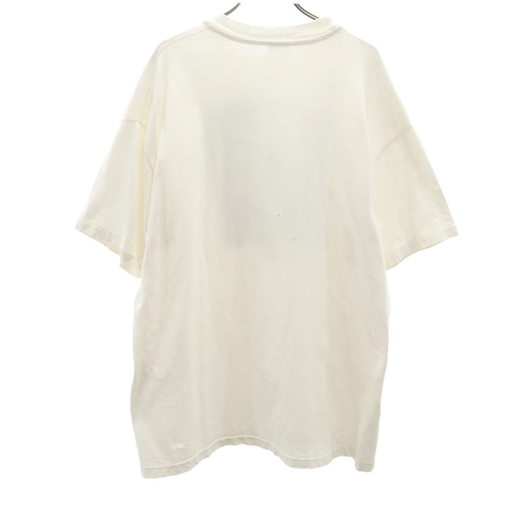 HANES 90s Made In USA Old Short Sleeve T-shirt XL BEEFY-T Single Stitch Men's Used