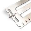 Wood Drilling Dowelling Guide Stainless Steel Professional Adjustable Hole Punch Locator Portable Woodworking Accessories