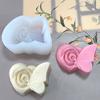 Butterfly Silicones Mould Flower Butterfly Candle Molds Baking Molds Casting Mould Craft Supplies for Cake Decorations