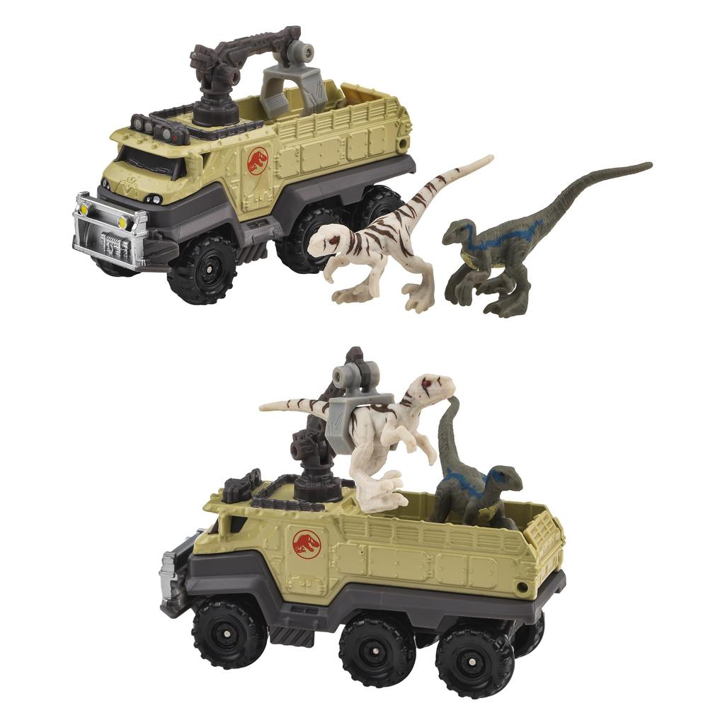 Matchbox Jurassic World Transporters Assortment Vehicle Dinosaur and Mini Box Ages Toys, Minifigures, Cars, 8-Car Set, Set, 3+, Multi-Purpose,