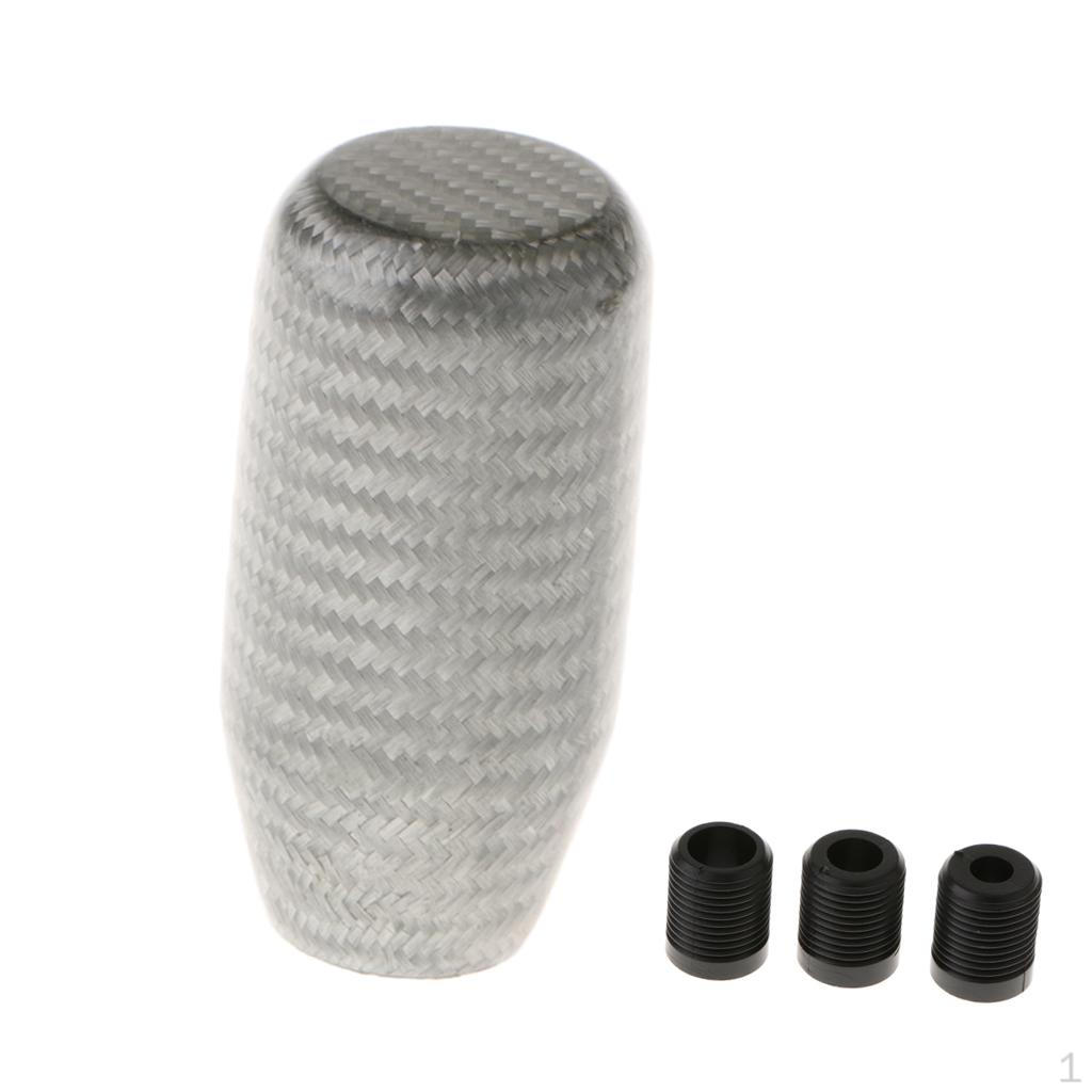 

Lever (Silver) Carbon Fiber Straight Universal