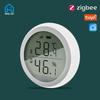 ZigBee Smart Thermometer – Indoor Temp & Humidity Sensor with LCD, APP & Voice Control (Alexa/Google Home)
