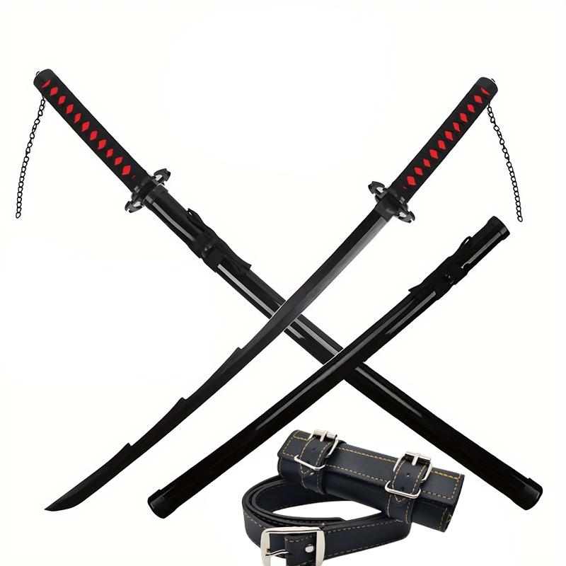 PU Leather Belt For Katana Medieval Sword Holder Cosplay Demon Slayer Rapier Ring Strap Belt Scabbard Holder