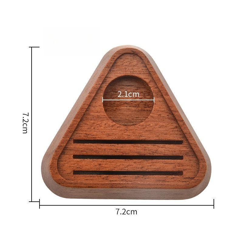 

Espresso Machine Secondary Water Distribution Net Solid Wood Storage Base Display Holder Durable Wooden Stand for Coffee Screen коричневый