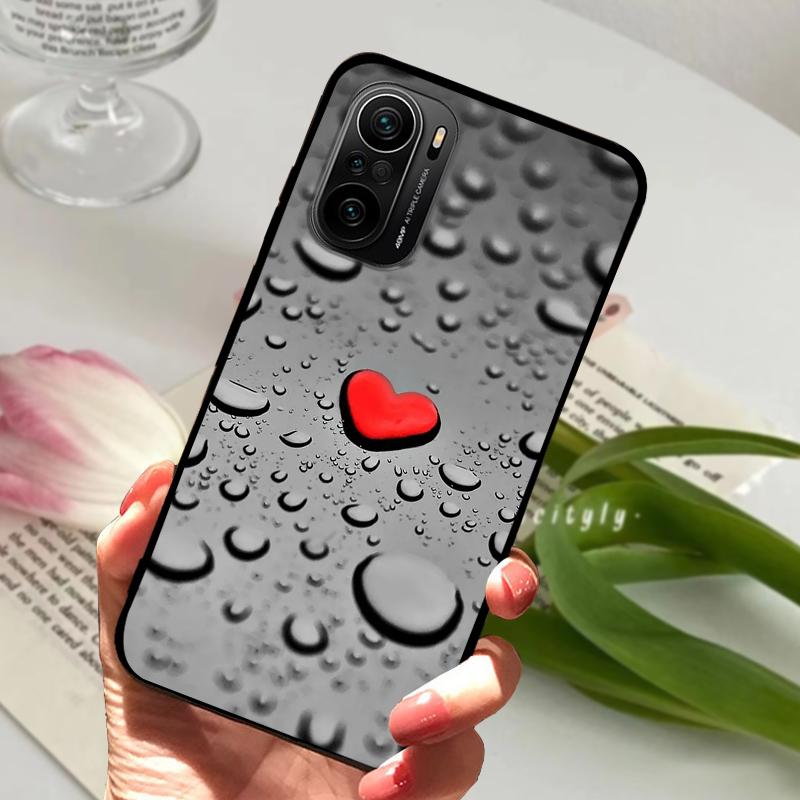 For Redmi K40 5G Case K40 Pro Cute Animals Matte Silicone TPU Soft Phone Cover For Xiaomi Mi 11i Fundas Poco F3 Coque Bumper