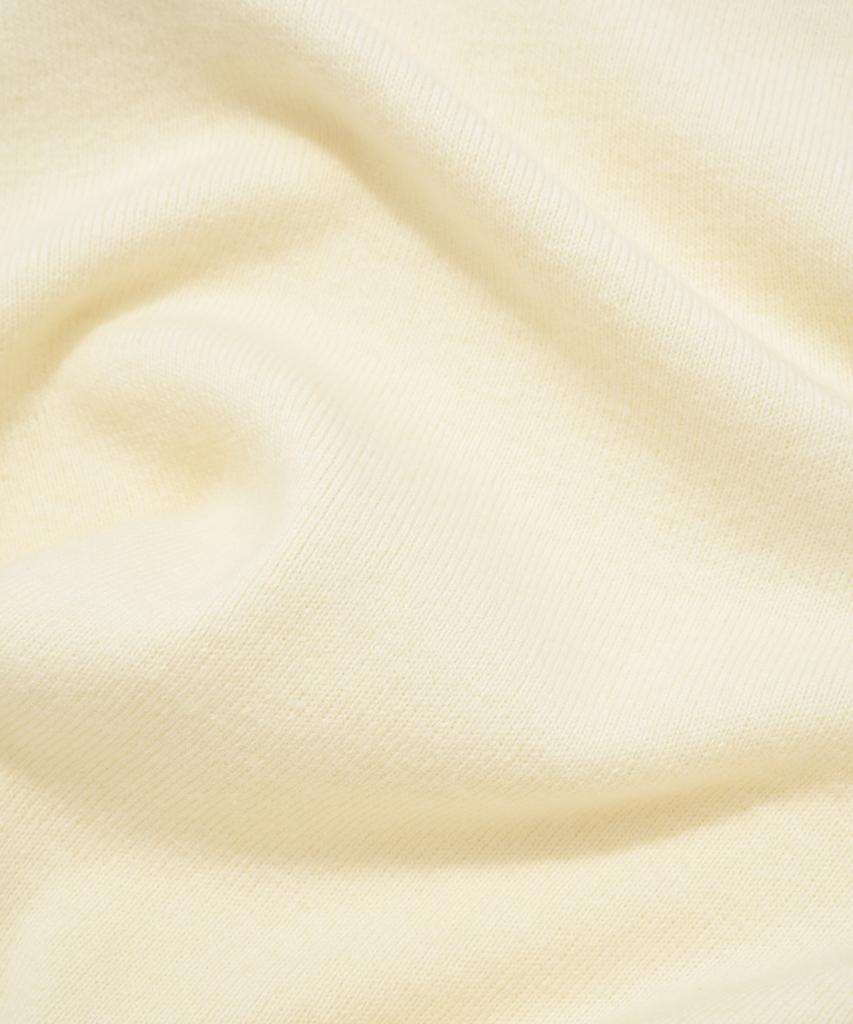 COVERNAT WOMAN Turtleneck Puff Sleeve Half Knit Ivory