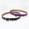 Children's Punk Belt Student Boys and Girls Jeans Heart-shaped Hollowed Out Heart Belt Female Pink Sky Blue