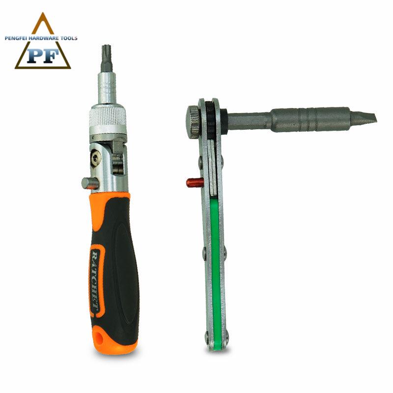 38-Piece Screwdriver & Ratchet Wrench Set - Extra Hard Household Tool Kit with Small Sockets