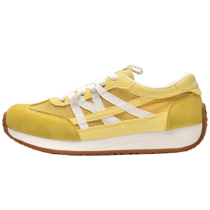 New Products Are Hot In Summer, New Thick-soled Mesh Casual Shoes, Soft-soled Breathable Sneakers 3819