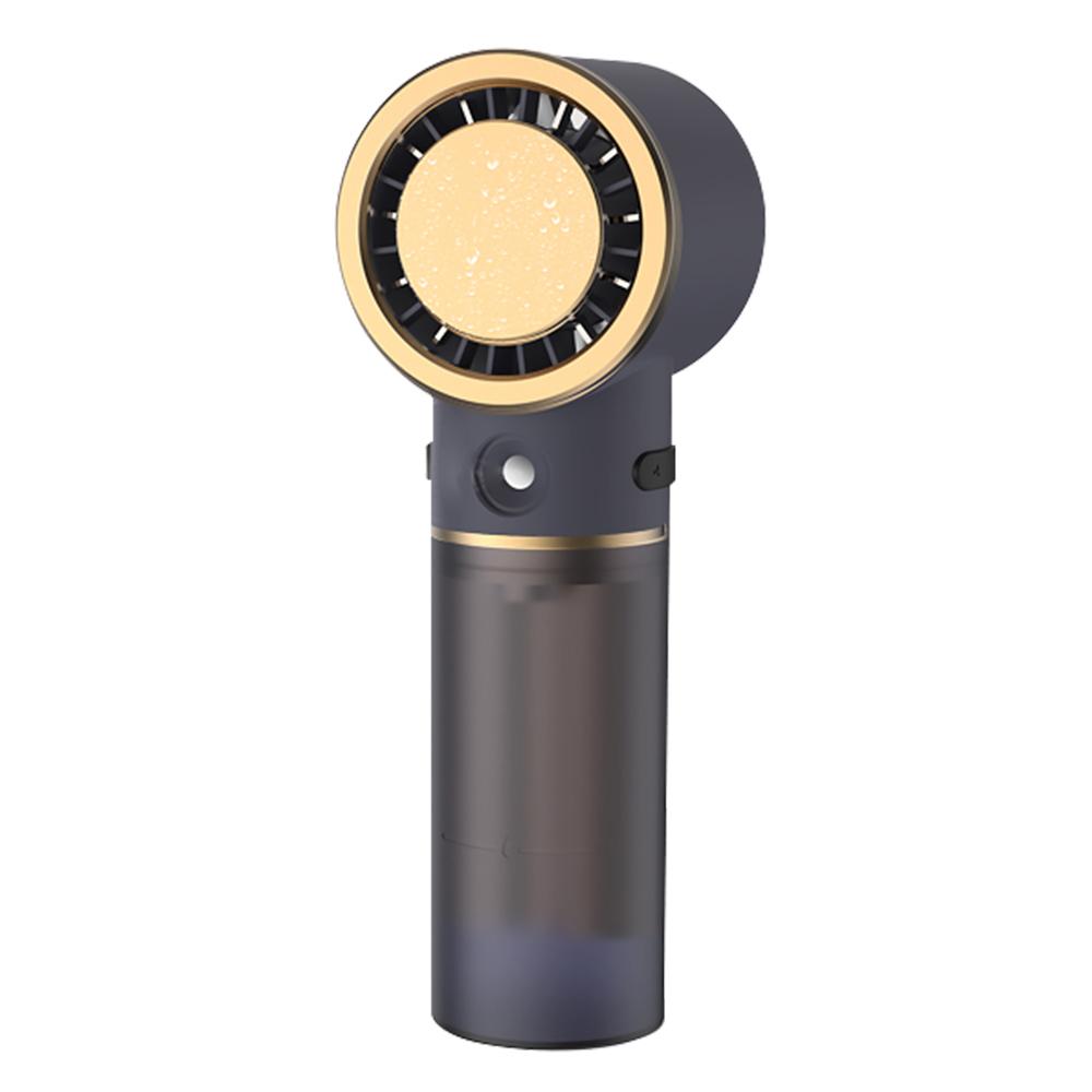 

Semiconductor Cold Compress Nano Mist Desk Fan 3 Speeds Adjustable Handheld Fan A