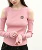 Nigaennikol Nicole Warmer Ribbed Off Shoulder Knit_Classic Pink