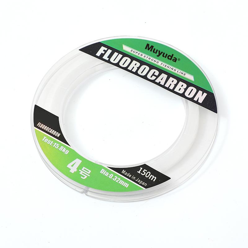 High Quality 100%Fluorocarbon Line 50 Meters Fishing Line Sea Fishing Carp Perch High Tensile Carbon Line