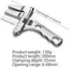 Adjustable Wrench Multi Functional Dual Use/Four Use Large Open End Wrench Household Open Bathroom Pipe Adjustable Wrench