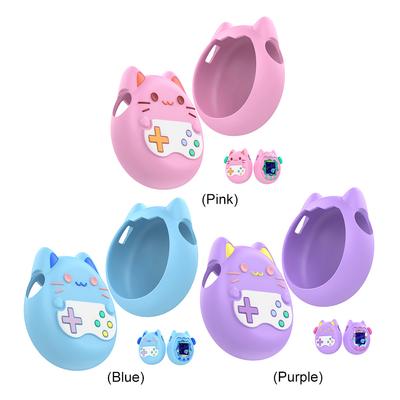 Games Console Soft Cover Liquid Silicone Cute Protective Cover Fall Resistant for Tamagotchi Paradise Games Accessories