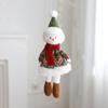 Cartoon Santa Claus Hanging Ornaments Elk Snowman Girl Christmas Tree Decoration  Party Favors