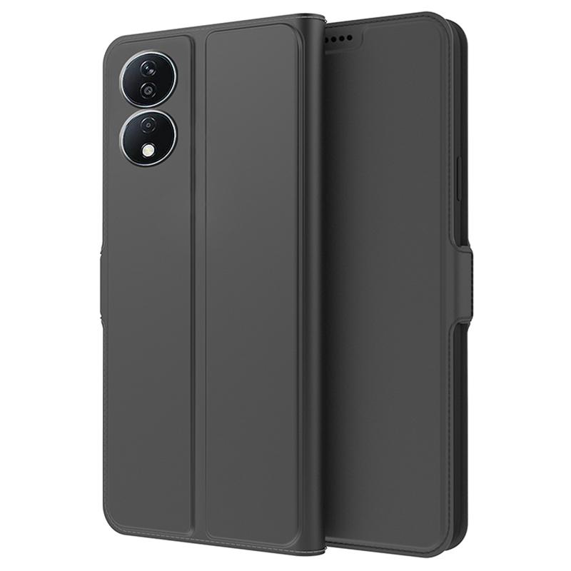 For Honor X7b 4G/5G/90 Smart Phone Case Leather+TPU Phone Cover Card Holder Dual Magnetic Clasp