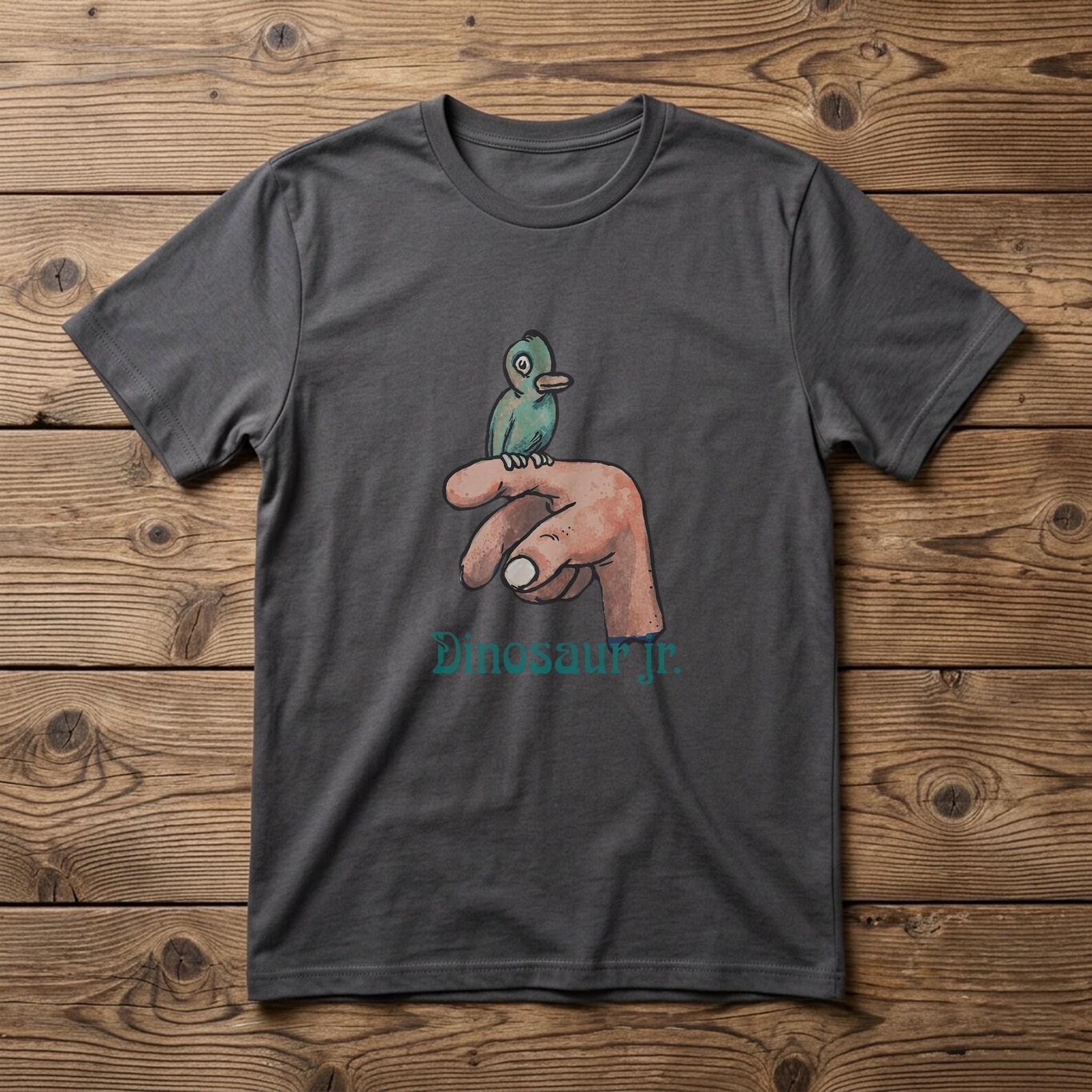 Dinosaur Jr. Bird Hand T shirt | Vintage Indie Rock Alternative Music Tee 2XL