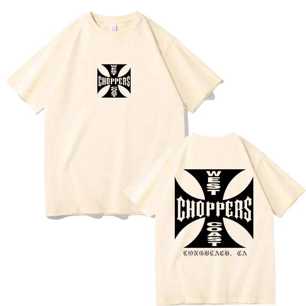 Summer Fashion T Shirt Women Men Women West Coast Choppers Print T-Shirt Casual Short Sleeve O-Neck Tshirt Vintage Clothing Tee