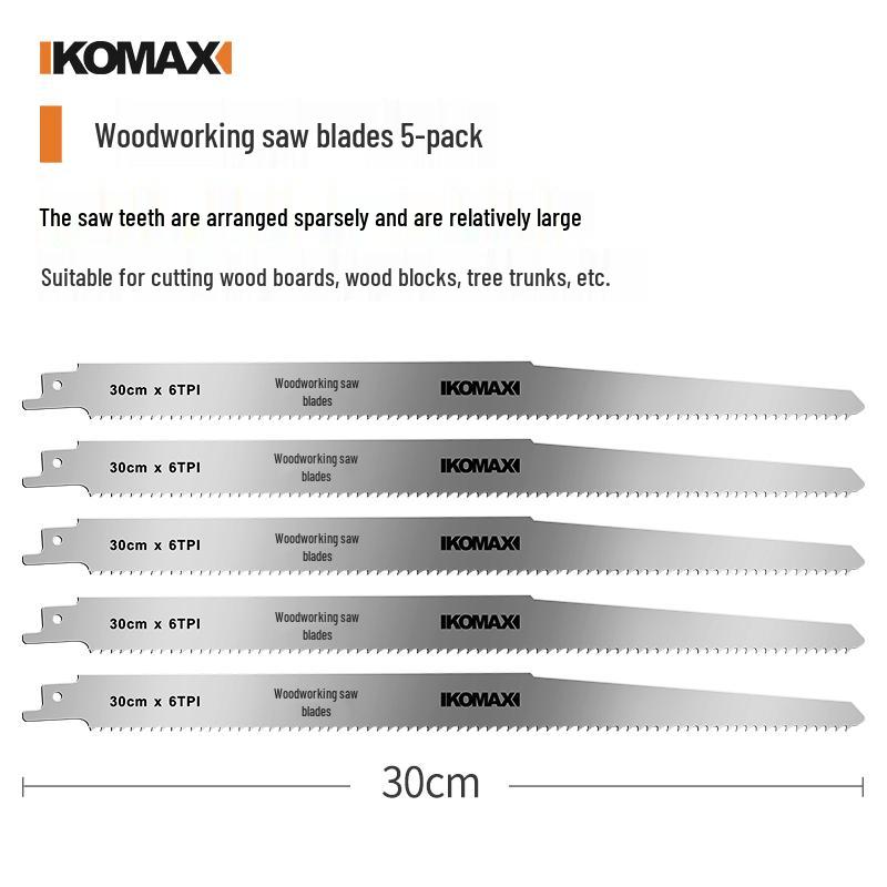 Handheld Electric Saber & Jigsaw Blade for Metal & Wood Cutting