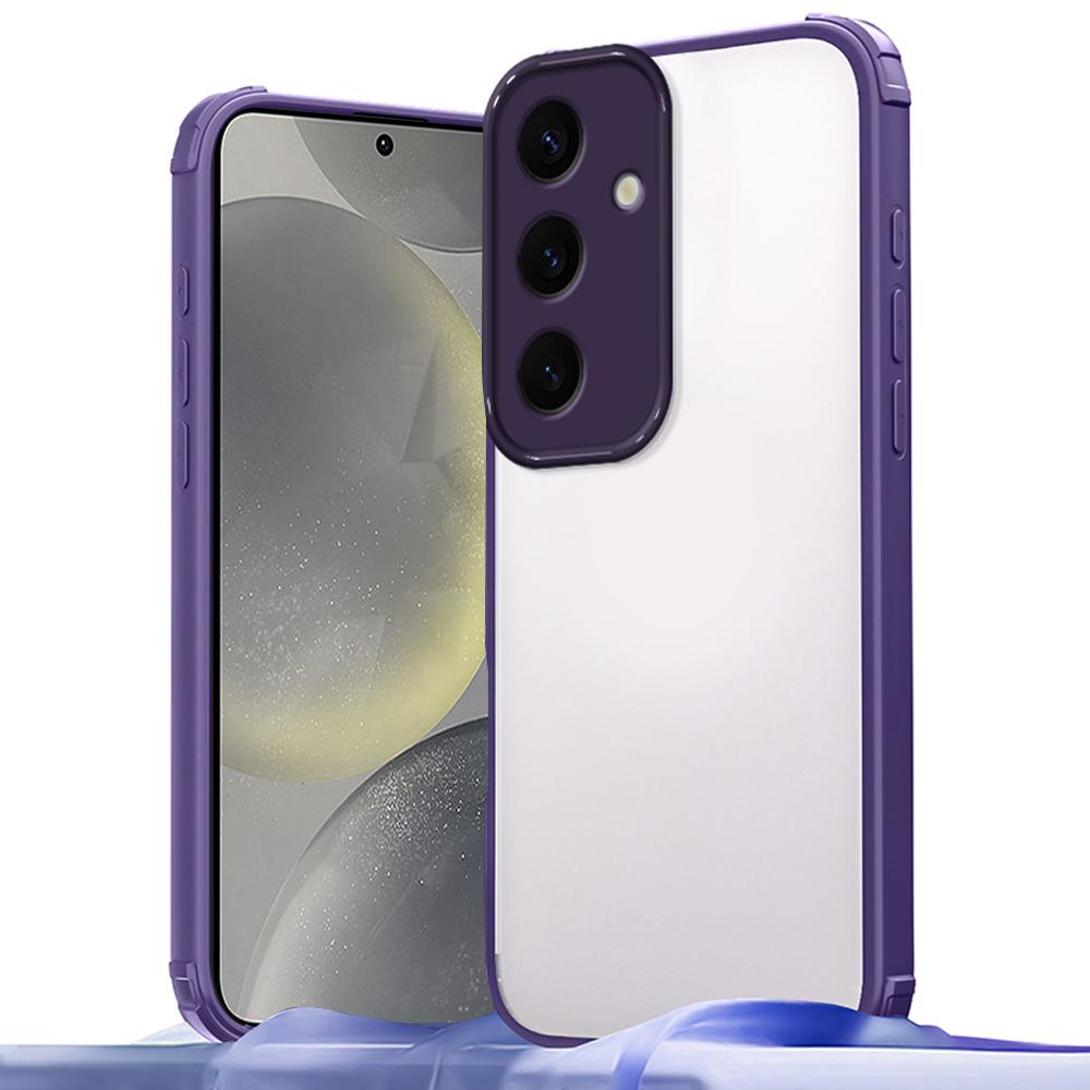 

For Samsung Galaxy S24 Case Reinforced Corner Shockproof TPU + Acrylic Phone Cover