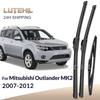 Pentru Mitsubishi Outlander 2 2007-2012 2008 2009 Ștergătoare Parbriz Față și Spate Perii Geam Parbriz 24"+21"+12"