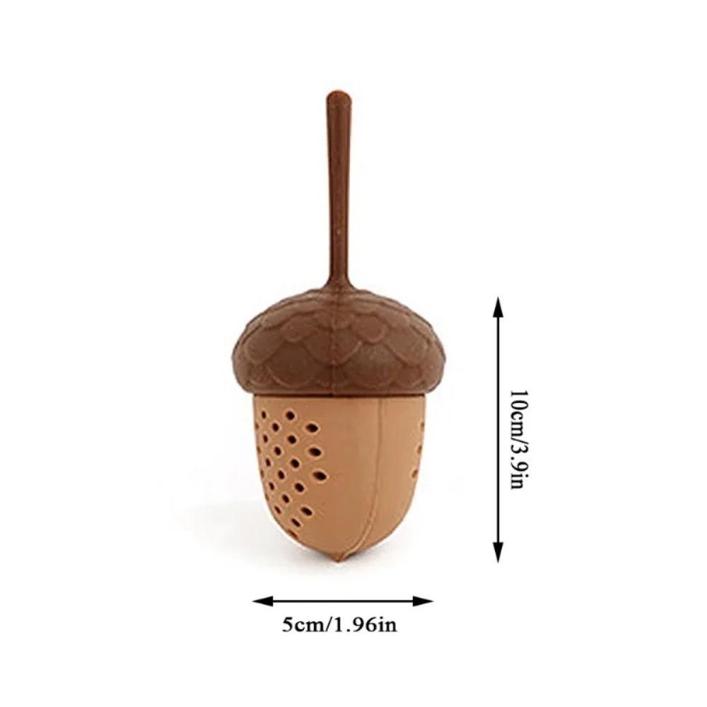 High Temperature Resistance Acorn Tea Strainer Soft Tea Bag Strainer Oak Nut Tea Infuser  Home