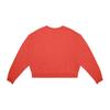 Levis Solid Color Long Sleeve Crew Neck Loose Regular Sweatshirt Women sweatshirt Red 85630-0000
