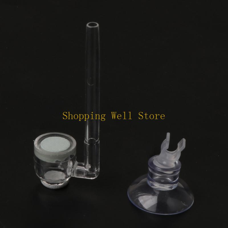 KX4B Acrylic CO2 Diffuser Creat Rich CO2 for Aquarium Plants Transparent for Nano Siz