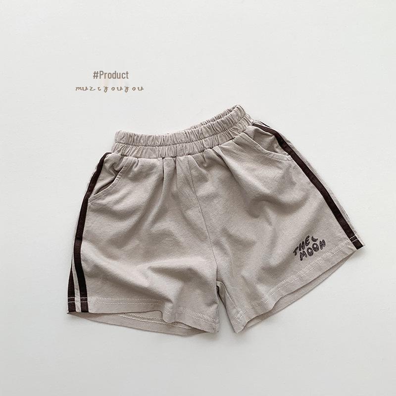 

Детские летние вязаные шорты: Универсальные повседневные бриджи для мальчиков и девочек 110 cm