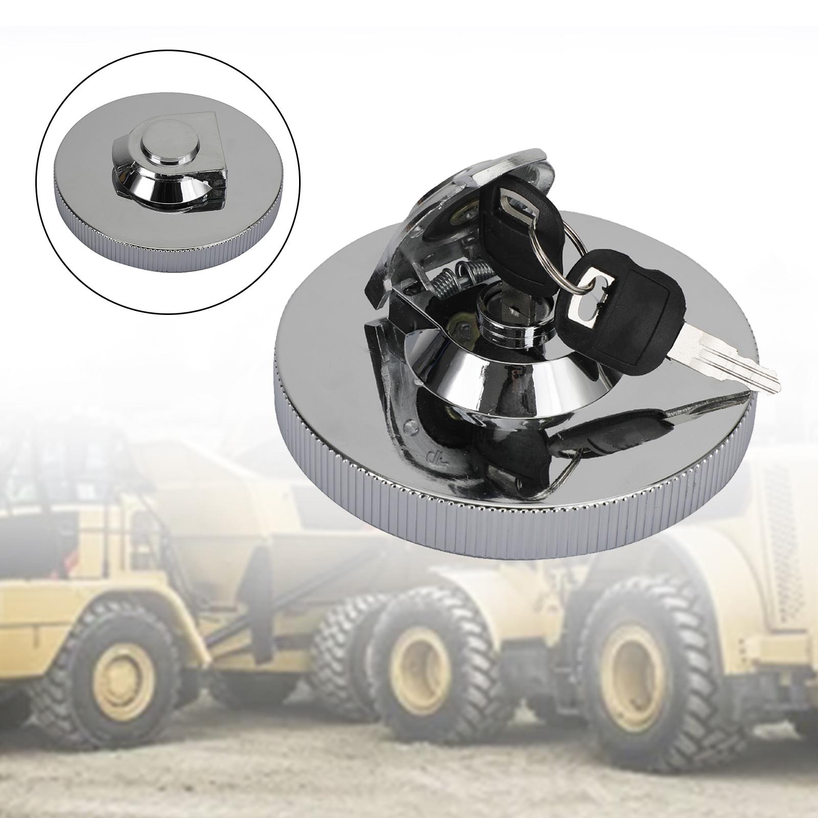 

086-1781 099-8548 Locking Fuel Cap For CAT Caterpillar Excavator With 2 Keys
