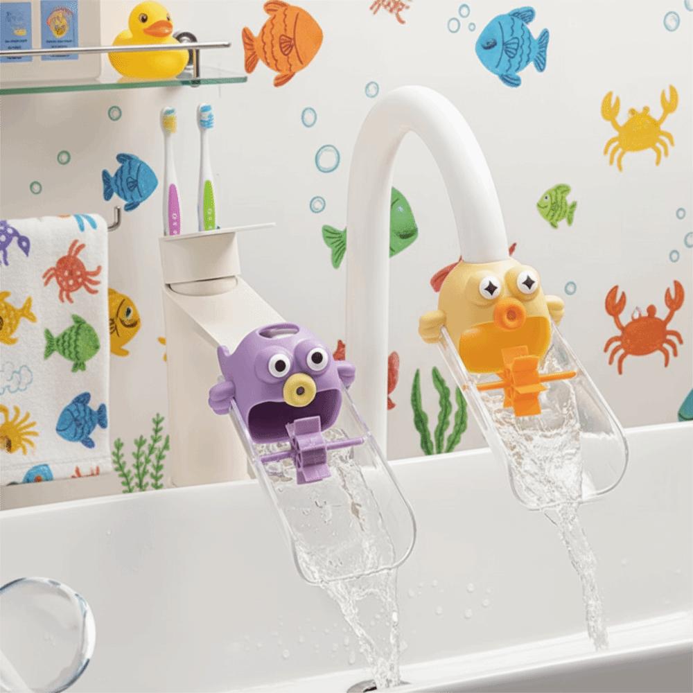 2PCS/4PCS Cartoon Faucet Extender Silicone Faucet  Extension  Household Application