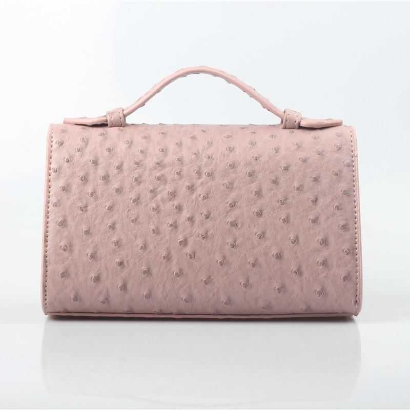 Nowe Damskie Torebki ze Wzorem Strusia Damski Modny Design Wieczorowa Torba na Imprezę Wysokiej Jakości Modny Gorący Portfel Kopertówka Torby