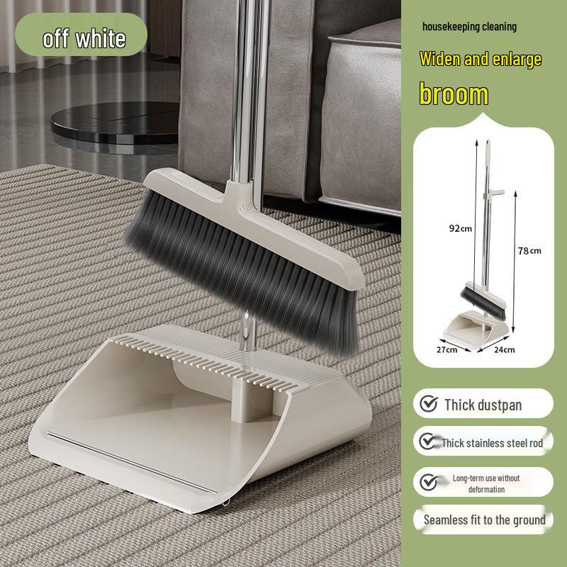 

Plastic Broom and Dustpan Set