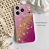 Dazzling Pink GIRL G-Glitter Phone Case For iPhone 17,16,15,14,13,12,11 Pro,Max,Plus,Mini,Air,E Magnetic Frosted Clear