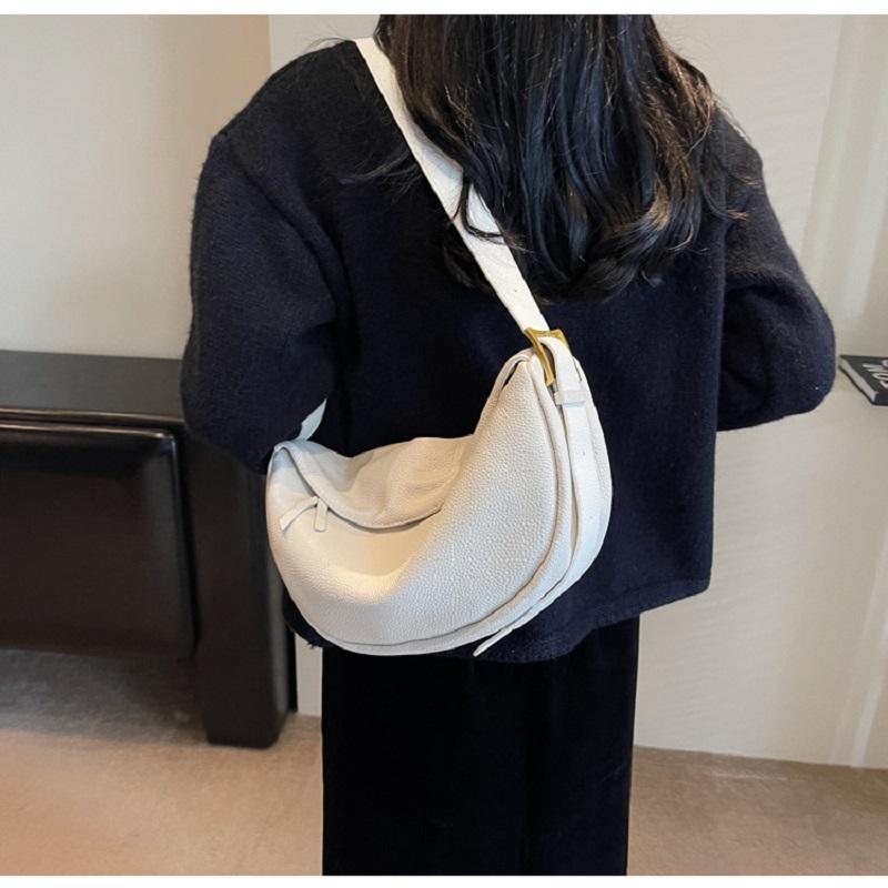 Fashi New Genuine leather Women's single-shoulder bag casual Commuting crossbody bag made of cowhide hobo bag handbag