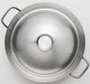 Yoshikawa Chanko Stainless Umaisaisai Simple Induction and Direct Heat Made In SJ2198 Pot, 28cm, Steel, 5.9L (5900ml), Tabletop, (Beautiful