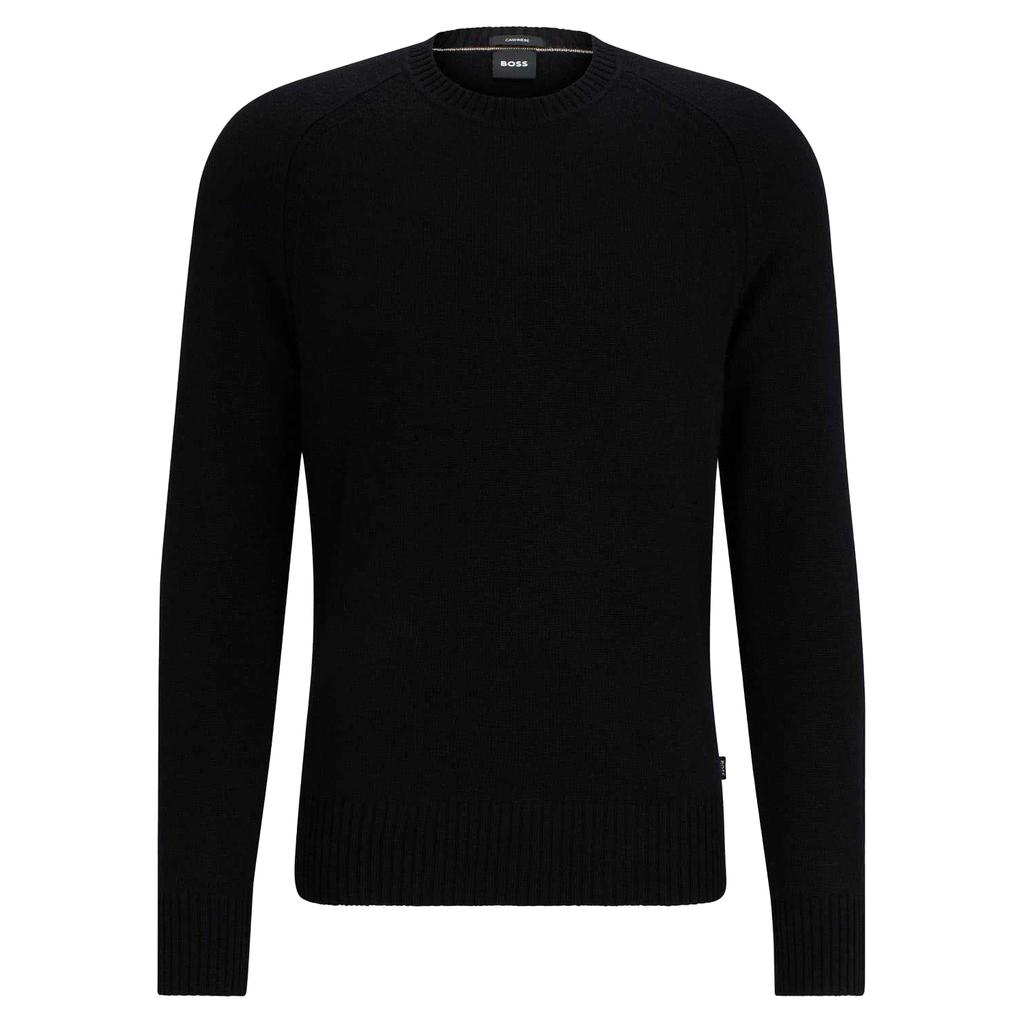 BOSS Mens Raglan Long-Sleeved Sweater Top