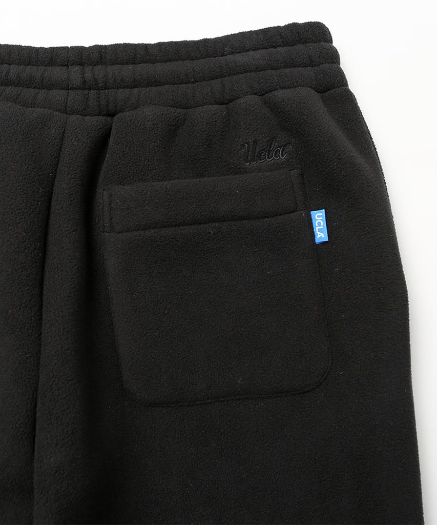 UCLA Unisex Polar Fleece Boa Wide Pants [Black](Uzblpb2_39)