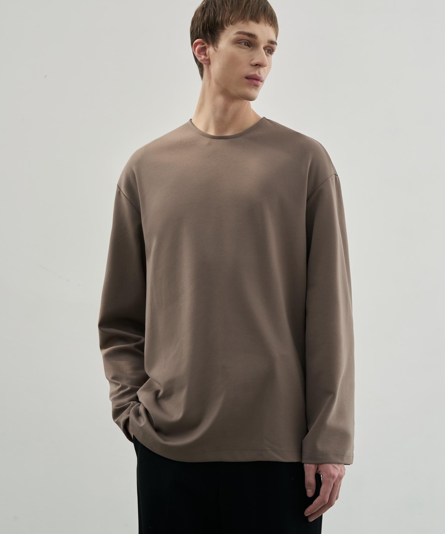 Drawfit High-Vent Layered T-Shirt [Mocha] Mocha/L