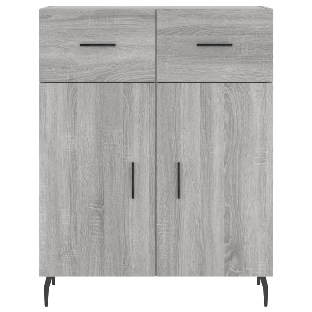 Sideboard Gray Sonoma 69.5 x 34 x 90 cm Particleboard