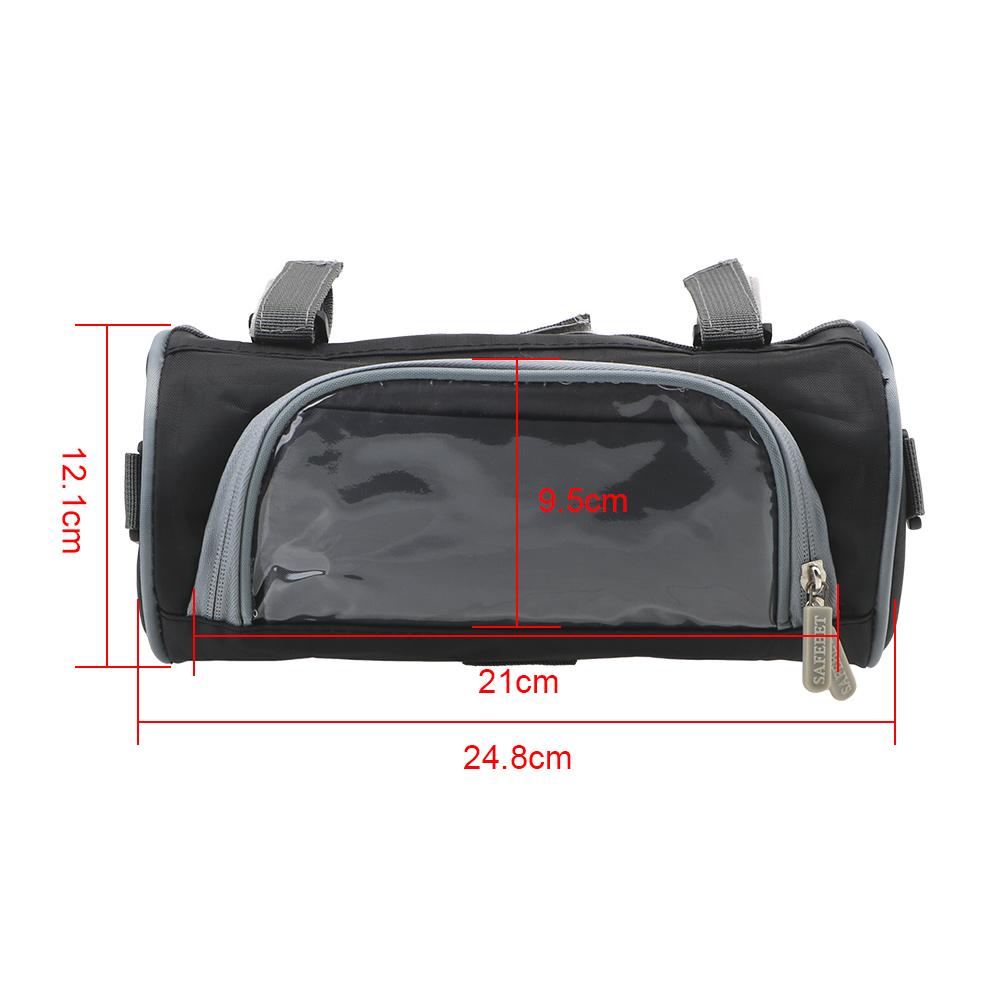 Motorrad Aufbewahrungstasche Handyhalterung Touchscreen Behälter Motorrad Elektroauto Lenker Montagezubehör Universal