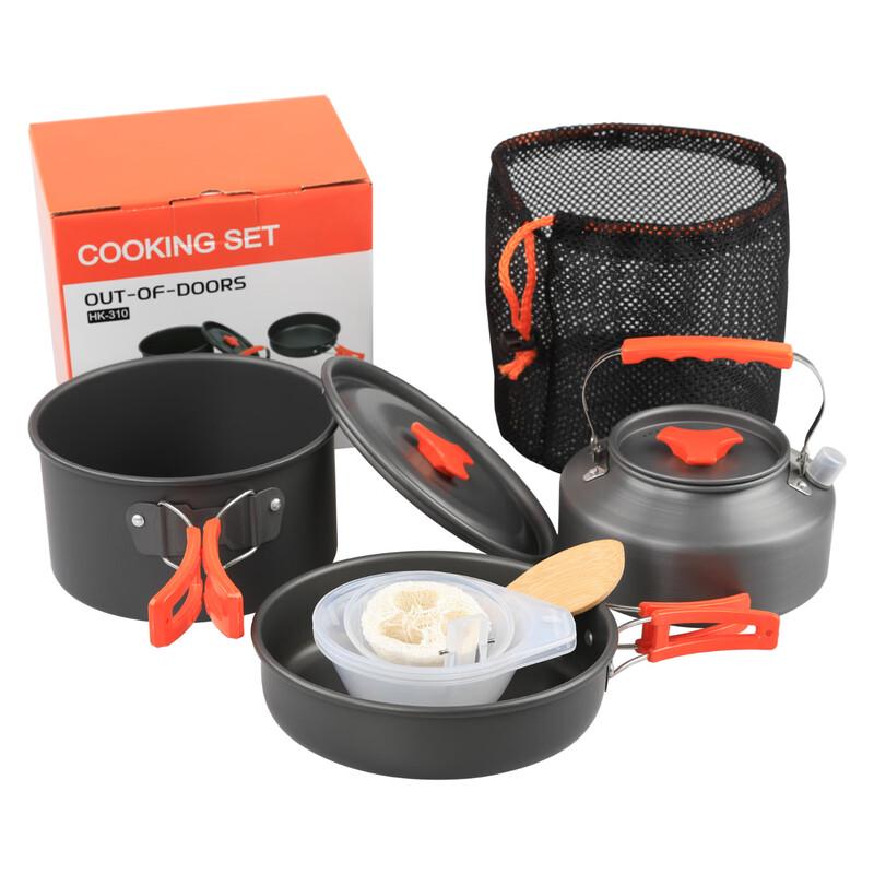 Hanlu HK310 Outdoor Cookware & Teapot Set