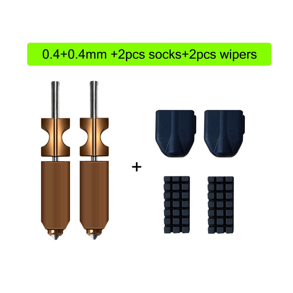 New For FlashForge Ad5x Nozzle Hardened 0.25 0.4 0.6 0.8 Adverturer Ad5x Flashforge Extruder Ad5x Hotend 3d Printer Accessories