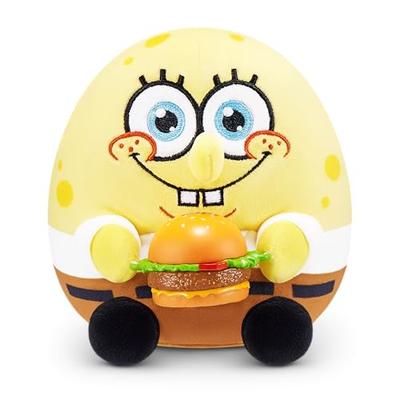 ZURU Snackles Spongebob Squarepants (4 Types Total) *The Plush Toy You Get Is a Surprise! Capsule Toy 77705GQ1 Authentic