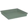 Square Saucer 40 Cm - EDA - Tuscany - 40 X 40 X H. 5.9 Cm - Laurel Green