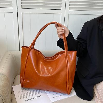 Tote Bag Large Capacity New Bag Women's Handbag Niche Design Versatile Single Shoulder Casual Armpit Bag