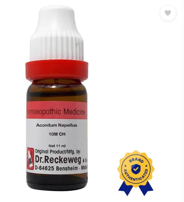 

доктор. Reckeweg Aconitum Napellus Розведення 10M CH 11 мл Розведення