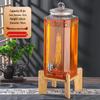 Zhishi Square Glass Wine Infuser Jar