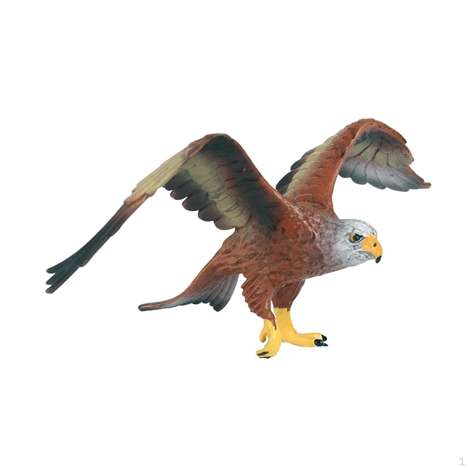 

Фигурка животного и птицы, коллекционная имитация орла, фигурки, украшение для стола, украшение для кофе Style C