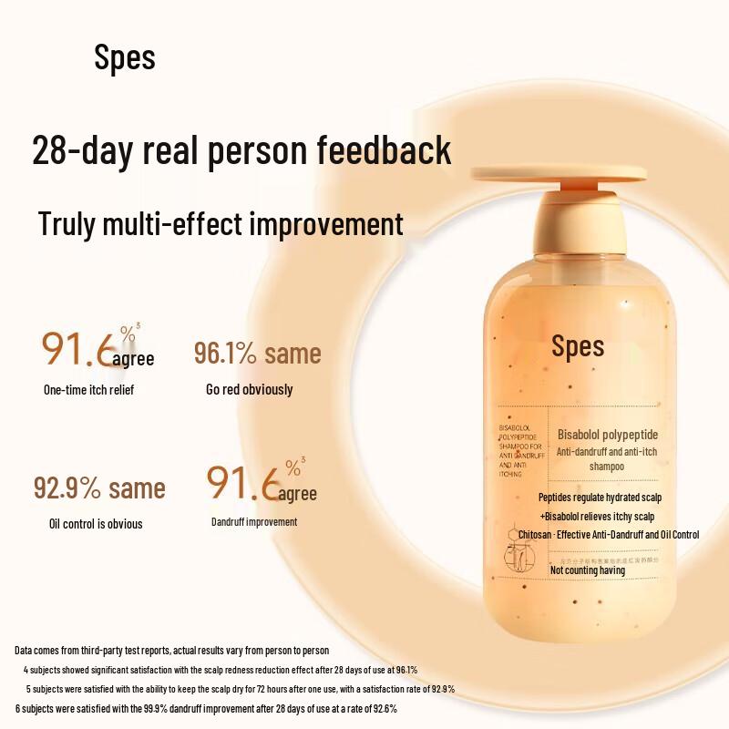 Spes Myrrh Peptide Anti-Dandruff & Oil Control Shampoo 500ml